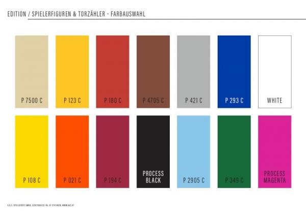 Sonderfarben Spielerfiguren Aufpreis
